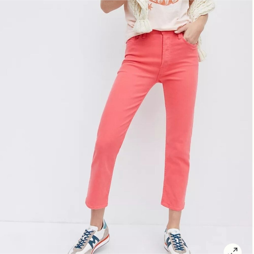 NWT MOTHER The Tomcat Ultra High-Rise Slim Jeans